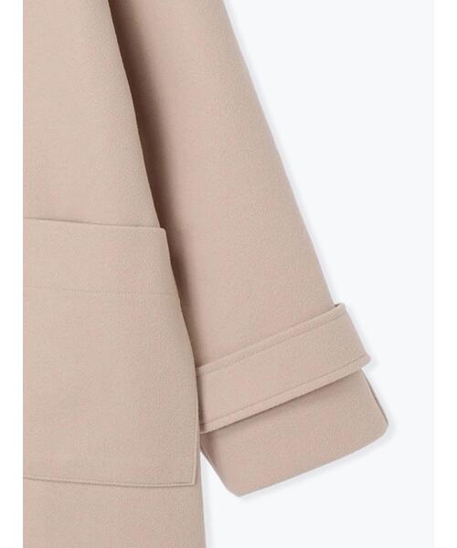 ehka sopo（エヘカソポ）の「ステンカラーコート（ステンカラーコート・レディース・ベージュ/ブラック/モカ・F）」の10枚目の写真