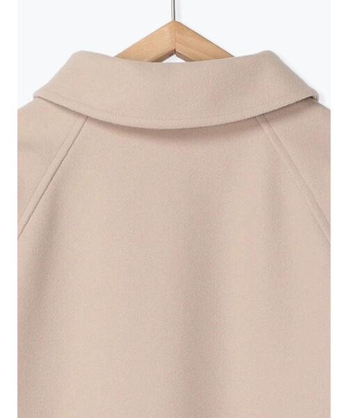 ehka sopo（エヘカソポ）の「ステンカラーコート（ステンカラーコート・レディース・ベージュ/ブラック/モカ・F）」の12枚目の写真