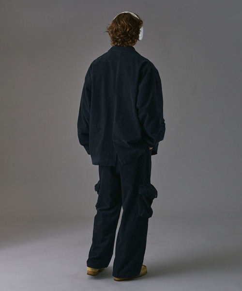 WETTEMPT(ウィテンプト)の「BIG POCKET CORDUROY CARGO PANTS /ビッグポケットコーデュロイカーゴパンツ(カーゴパンツ・メンズ・ネイビー/ブラック・LARGE/SMALL/MEDIUM)」の19枚目の写真