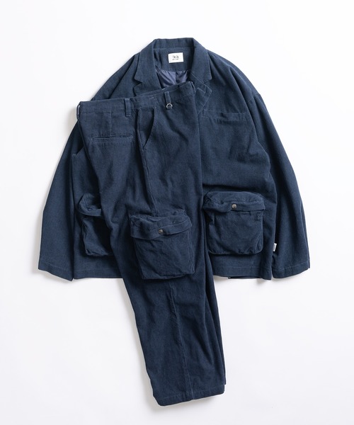 WETTEMPT(ウィテンプト)の「BIG POCKET CORDUROY CARGO PANTS /ビッグポケットコーデュロイカーゴパンツ(カーゴパンツ・メンズ・ネイビー/ブラック・LARGE/SMALL/MEDIUM)」の13枚目の写真