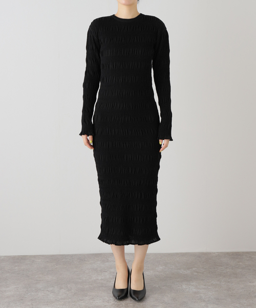 Deuxieme Classe SHEERRING ロングワンピース 36 SHEERRING ロングワンピース（ワンピース）｜Deuxieme Classe