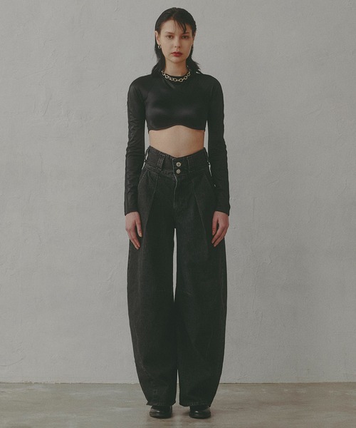 【１度着用】atelierSOMETHING TLEB BALLOONDENIM 1度着用】atelierSOMETHING TLEB BALLOONDENIM - メルカリ