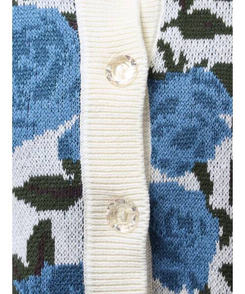 jouetie（ジュエティ）の「2WAYショートカーデ（カーディガン/ボレロ・レディース・ブルー/アイボリー/ブラック・MEDIUM）」の12枚目の写真