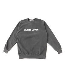 【カレーハウスCoCo壱番屋 × relume】別注 プリントスウェット"CURRY LOVER"
