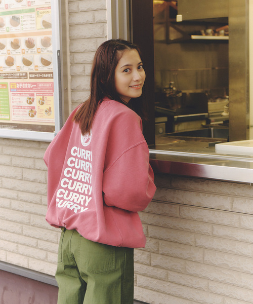 セール】【カレーハウスCoCo壱番屋 × relume】別注 プリントスウェット