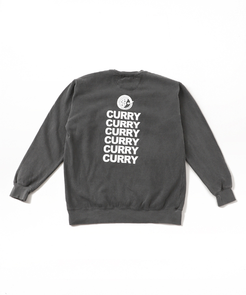 JOURNAL STANDARD relume(ジャーナルスタンダード レリューム)の「【カレーハウスCoCo壱番屋 × relume】別注 プリントスウェット"CURRY LOVER"(スウェット・メンズ・ブラック/ボルドー・X-LARGE/LARGE/MEDIUM)」の4枚目の写真