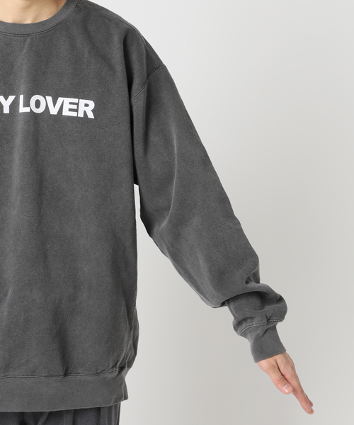 JOURNAL STANDARD relume(ジャーナルスタンダード レリューム)の「【カレーハウスCoCo壱番屋 × relume】別注 プリントスウェット"CURRY LOVER"(スウェット・メンズ・ブラック/ボルドー・X-LARGE/LARGE/MEDIUM)」の13枚目の写真