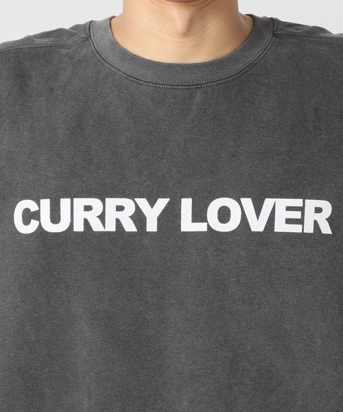 JOURNAL STANDARD relume(ジャーナルスタンダード レリューム)の「【カレーハウスCoCo壱番屋 × relume】別注 プリントスウェット"CURRY LOVER"(スウェット・メンズ・ブラック/ボルドー・X-LARGE/LARGE/MEDIUM)」の16枚目の写真