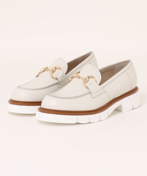 CORSO ROMA,9(コルソローマ)の「【CORSO ROMA 9】タンクソールビットローファー(W41604)(ローファー・レディース・アイボリー/ブラック・39/36/37/38/35)」の12枚目の写真