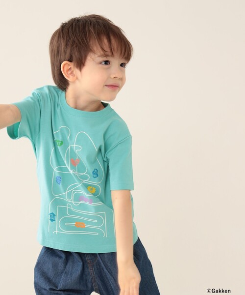 セール】学研の図鑑LIVE × BEAMS mini 人体 Tシャツ 24SS（100～150cm 