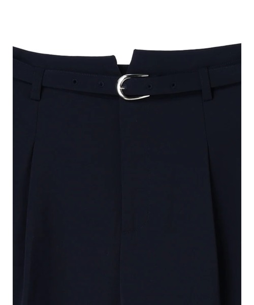 YECCA VECCA（イェッカヴェッカ）の「ベルテッドテーパードパンツ（その他パンツ・レディース・ダークベージュ/ネイビー/アイボリー・S/M）」の22枚目の写真