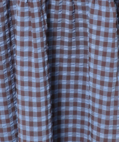 LOWRYS FARM（ローリーズファーム）の「チェックティアードポコキャミワンピース 102212（ワンピース・レディース・グリーン/ブルー/ブラック・FREE）」の13枚目の写真