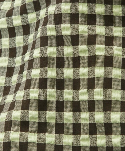 LOWRYS FARM（ローリーズファーム）の「チェックティアードポコキャミワンピース 102212（ワンピース・レディース・グリーン/ブルー/ブラック・FREE）」の9枚目の写真