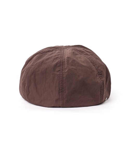 halo commodity(ハロ コモディティー)の「【halo commodity/ハロ コモディティー】Salt Path Beret h241-511 撥水ナイロンベレー(ハンチング/ベレー帽・メンズ・グレー/ブラック/ネイビー/ブラウン・FREE)」の4枚目の写真
