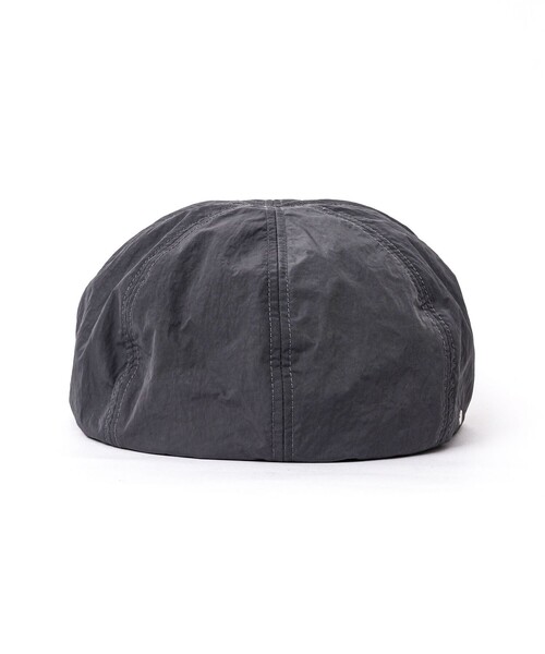 halo commodity(ハロ コモディティー)の「【halo commodity/ハロ コモディティー】Salt Path Beret h241-511 撥水ナイロンベレー(ハンチング/ベレー帽・メンズ・グレー/ブラック/ネイビー/ブラウン・FREE)」の3枚目の写真