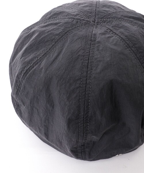 halo commodity(ハロ コモディティー)の「【halo commodity/ハロ コモディティー】Salt Path Beret h241-511 撥水ナイロンベレー(ハンチング/ベレー帽・メンズ・グレー/ブラック/ネイビー/ブラウン・FREE)」の18枚目の写真