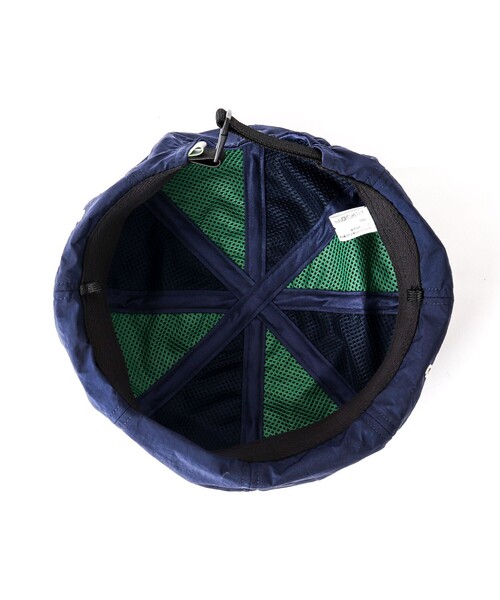 halo commodity(ハロ コモディティー)の「【halo commodity/ハロ コモディティー】Salt Path Beret h241-511 撥水ナイロンベレー(ハンチング/ベレー帽・メンズ・グレー/ブラック/ネイビー/ブラウン・FREE)」の9枚目の写真