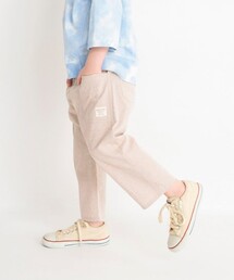 【爽やかシャンブレー】クロップドパンツ