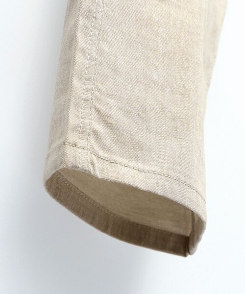 BRANSHES（ブランシェス）の「【爽やかシャンブレー】クロップドパンツ（その他パンツ・キッズ・ブラック/ターコイズブルー/カーキオリーブ/ベージュ・120/150/140/100/110/90/130）」の15枚目の写真