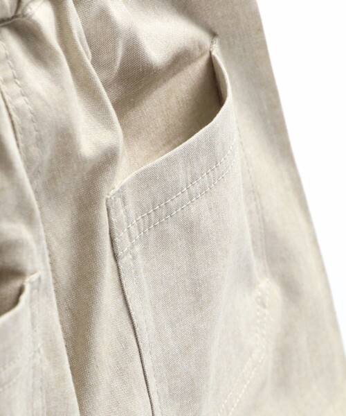 BRANSHES（ブランシェス）の「【爽やかシャンブレー】クロップドパンツ（その他パンツ・キッズ・ブラック/ターコイズブルー/カーキオリーブ/ベージュ・120/150/140/100/110/90/130）」の14枚目の写真