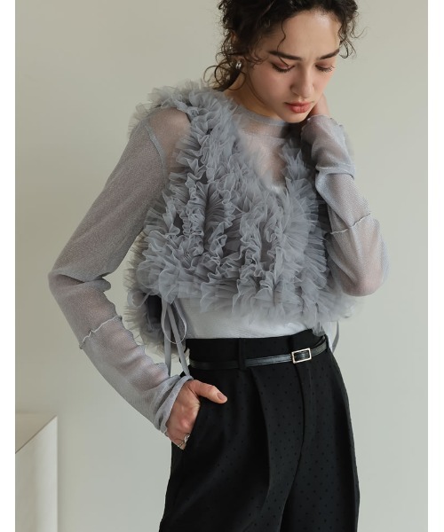 CHANEL✨ ラメ入り素材ネイビートップス H7022 プルミエール アイコニック チェーン｜シャネル – アイアイイスズ