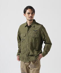 AVIREX(ABbNX)USN TYPEWRIGHTER FATIGUE LONG SLEEVE SHIRT / USN ^CvC^[ t@eB[O  Vc / AVIREX /ABbNX(Vc/uEX)