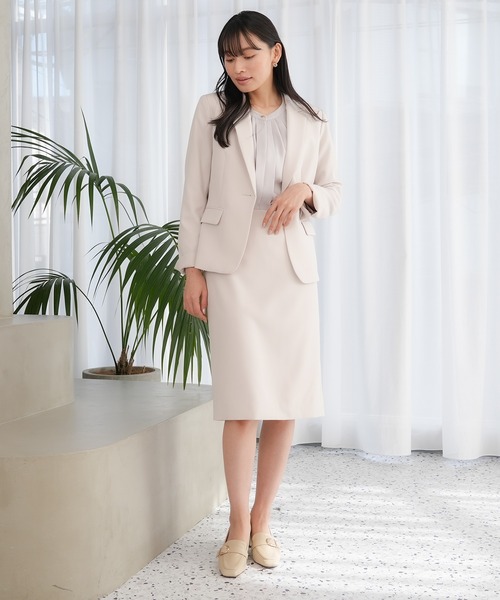 TRUDEA（トルディア）の「バンドカラー2WAYブラウス(マルチファンクション)（シャツ/ブラウス・レディース・ホワイト/ラベンダー/グレイッシュベージュ/チャコールグレー・SMALL/MEDIUM/LARGE）」の15枚目の写真