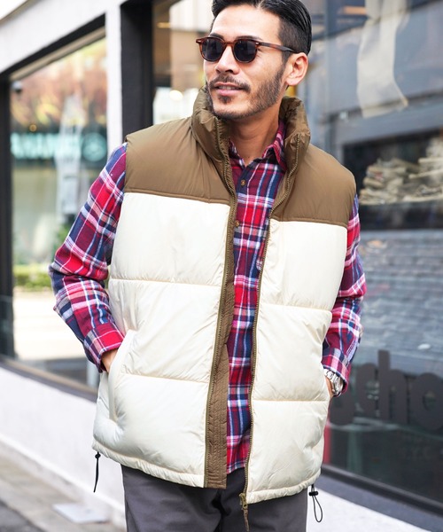 【セール】切替え中綿ベスト(ダウンベスト)|JIGGYS SHOP(ジギーズショップ)