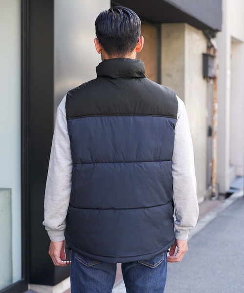 jiggys shop（ジギーズショップ）の「切替え中綿ベスト（ダウンベスト・メンズ・ブラック系その他2/ブラック系その他/ベージュ系その他・MEDIUM/LARGE）」の8枚目の写真