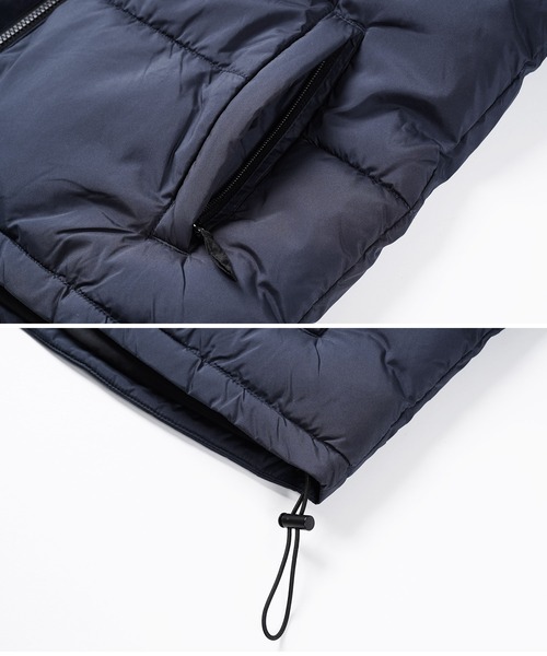 jiggys shop（ジギーズショップ）の「切替え中綿ベスト（ダウンベスト・メンズ・ブラック系その他2/ブラック系その他/ベージュ系その他・MEDIUM/LARGE）」の5枚目の写真