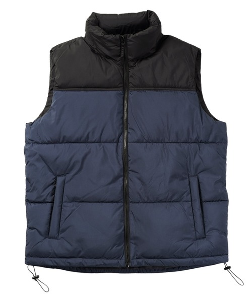 jiggys shop（ジギーズショップ）の「切替え中綿ベスト（ダウンベスト・メンズ・ブラック系その他2/ブラック系その他/ベージュ系その他・MEDIUM/LARGE）」の4枚目の写真