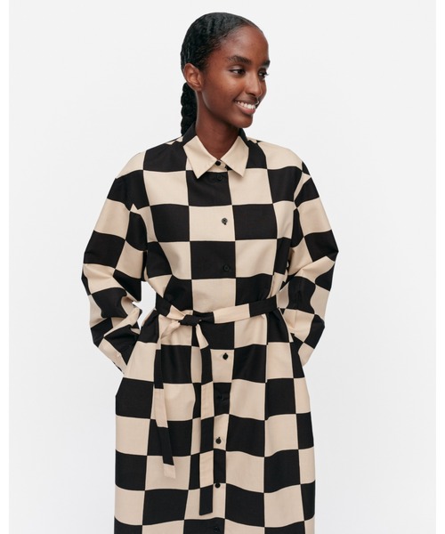 marimekko（マリメッコ）の「Kukko Ja Kana / Rasteri cotton linen