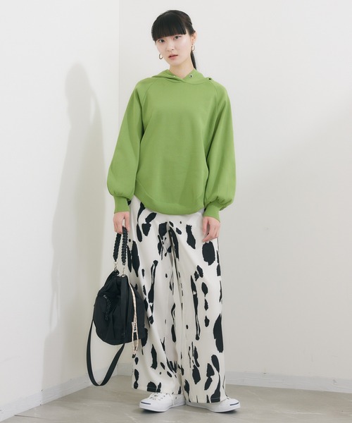 Paradise Picnic（パラダイスピクニック）の「CONTROL FREAK ナイロン2WAYミニバッグ（ショルダーバッグ・レディース・ブラック/ベージュ・FREE）」の3枚目の写真