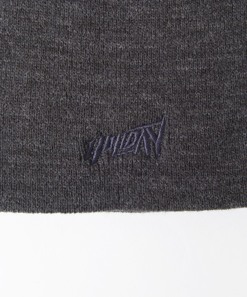 HOLIDAY（ホリデイ）の「BEANIE (HOLIDAY) ビーニー (ホリデイ)（ニットキャップ/ビーニー・レディース・ブラック/ネイビー/グレー/ブラウン・ONE SIZE）」の6枚目の写真