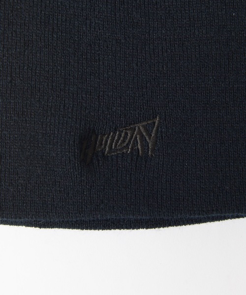 HOLIDAY（ホリデイ）の「BEANIE (HOLIDAY) ビーニー (ホリデイ)（ニットキャップ/ビーニー・レディース・ブラック/ネイビー/グレー/ブラウン・ONE SIZE）」の8枚目の写真