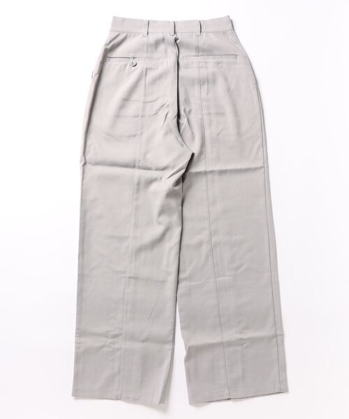 mimi toujours（ミミトゥジュール）の「フロントスリット ワイドパンツ mimi toujours×itsPeachi（その他パンツ・レディース・グレー/ピンク・M/S）」の9枚目の写真