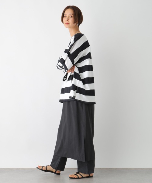 LEPSIM(レプシィム)の「チュールリバーシブルレイヤードスカート 104969(スカート・レディース・ホワイト×ブラック/アイボリー/ブラック・FREE)」の8枚目の写真