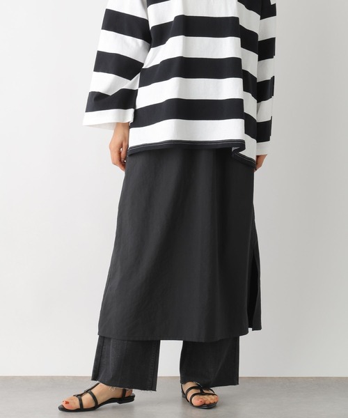 LEPSIM(レプシィム)の「チュールリバーシブルレイヤードスカート 104969(スカート・レディース・ホワイト×ブラック/アイボリー/ブラック・FREE)」の10枚目の写真