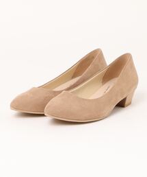 charlotte Joli Encore オリーブグリーン スエード　パンプス JOLI ENCORE ジョリーアンコール SQ PPS 4.5 スクエアパンプス