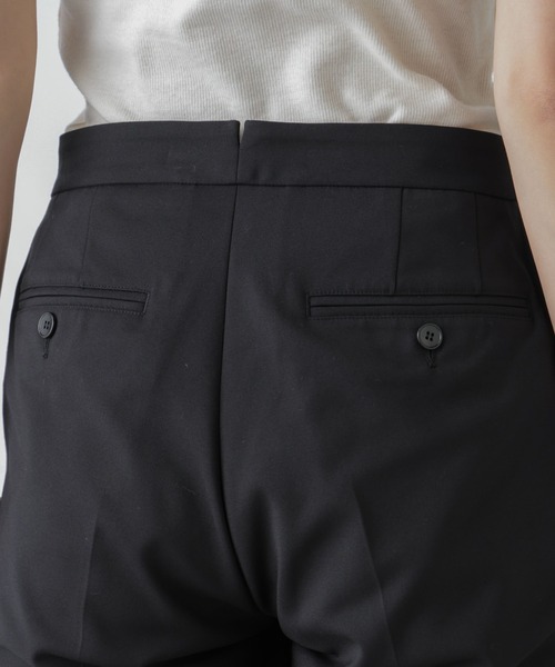 【セール】「星玲奈×NANO universe」センタープレススリムパンツ（その他パンツ）｜nano･universe（ナノユニバース）