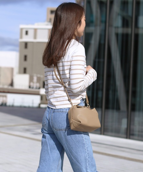 Mia Borsa ミニショルダーバッグ Mia Borsa] ミニショルダーバッグ 斜めがけ（ショルダーバッグ
