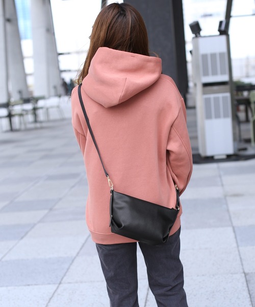 Mia Borsa（ミアボルサ）の「[Mia Borsa] ミニショルダーバッグ 斜めがけ（ショルダーバッグ・レディース・アイボリー/ブラック/ウッド・FREE）」の16枚目の写真