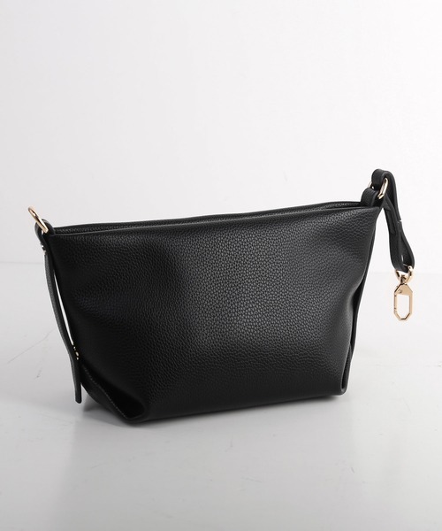 Mia Borsa（ミアボルサ）の「[Mia Borsa] ミニショルダーバッグ 斜めがけ（ショルダーバッグ・レディース・アイボリー/ブラック/ウッド・FREE）」の20枚目の写真