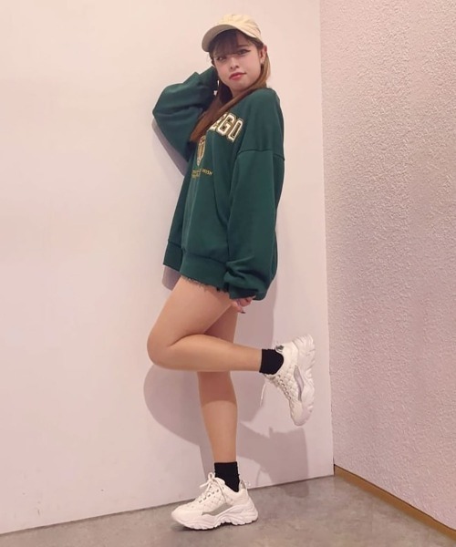 ESPERANZA（エスペランサ）の「キルティングスニーカー　24SS（スニーカー・レディース・ベージュ/ホワイト・L/M/S/LL）」の6枚目の写真