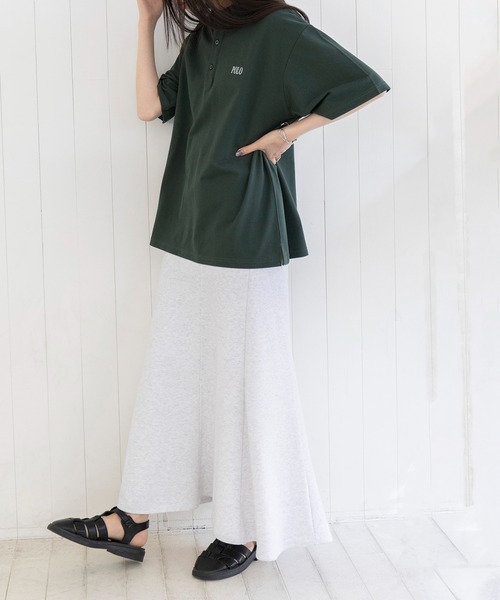 POLO BCS（ポロ ビーシーエス）の「【POLO BCS】Clasical POLO オーバーサイズ定番ポロシャツ（ポロシャツ・レディース・ブラック/ホワイト/ネイビー/グリーン/ブラック系その他2/ホワイト系その他2/ネイビー系2・S/M/L/XL）」の17枚目の写真