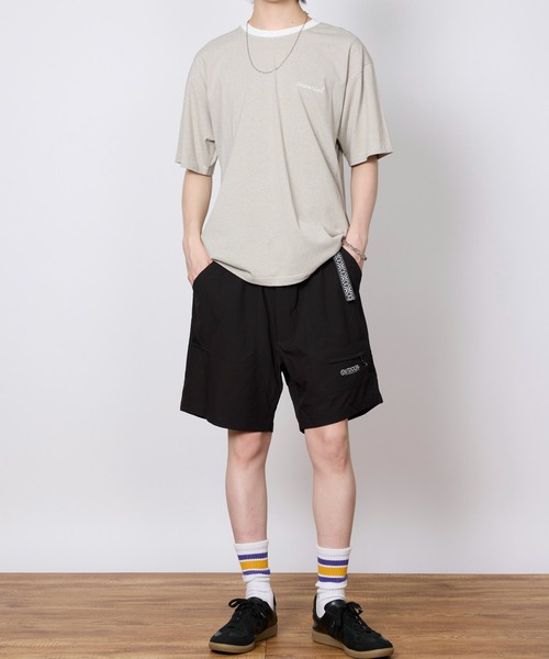 OUTDOOR PRODUCTS(アウトドアプロダクツ)の「【OUTDOOR PRODUCTS】ポリリップストレッチクライミングショートパンツ 080970(その他パンツ・メンズ・ネイビー/ブラック/カーキ/グレイッシュベージュ・LL/M/L)」の21枚目の写真