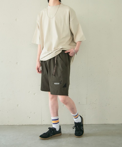 OUTDOOR PRODUCTS(アウトドアプロダクツ)の「【OUTDOOR PRODUCTS】ポリリップストレッチクライミングショートパンツ 080970(その他パンツ・メンズ・ネイビー/ブラック/カーキ/グレイッシュベージュ・LL/M/L)」の11枚目の写真