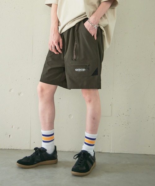 OUTDOOR PRODUCTS(アウトドアプロダクツ)の「【OUTDOOR PRODUCTS】ポリリップストレッチクライミングショートパンツ 080970(その他パンツ・メンズ・ネイビー/ブラック/カーキ/グレイッシュベージュ・LL/M/L)」の8枚目の写真