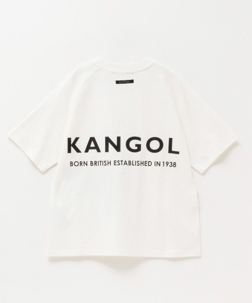 KANGOL ラグランスリーブプリントTシャツ（Tシャツ/カットソー