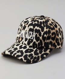 GANNI（ガニー）の「GANNI/ガニー LEOPARD EMBROIDERED LOGO CAP